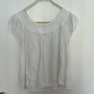 Aritzia White Blouse